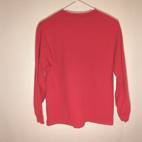 Mitchell & Ness M Atlanta Hawks Hardwood Classics Long Sleeve Shirt NBA Cotton - Picture 6 of 7